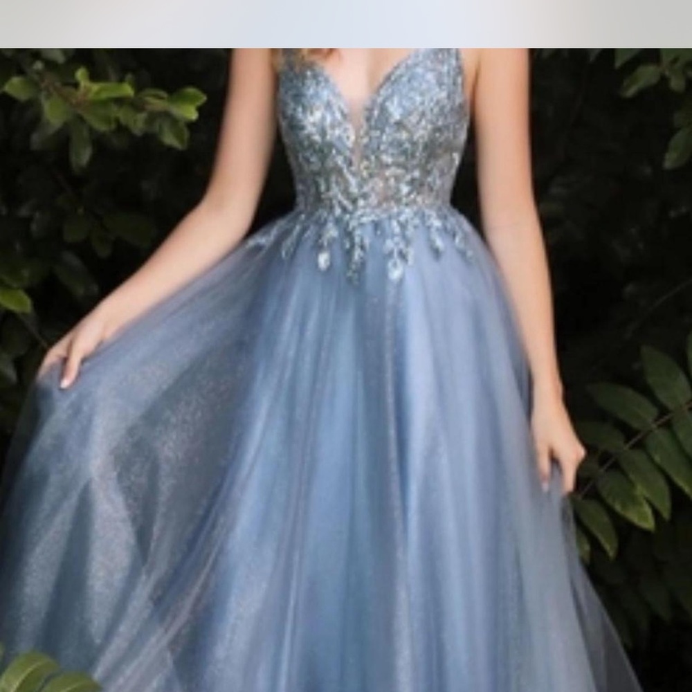 Elegant Blue Evening Gown